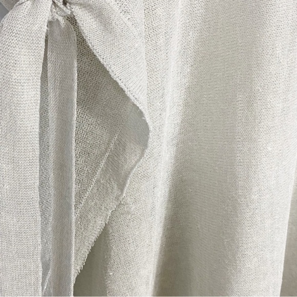 EILEEN FISHER Linen Gauze Poncho - Picture 6 of 9